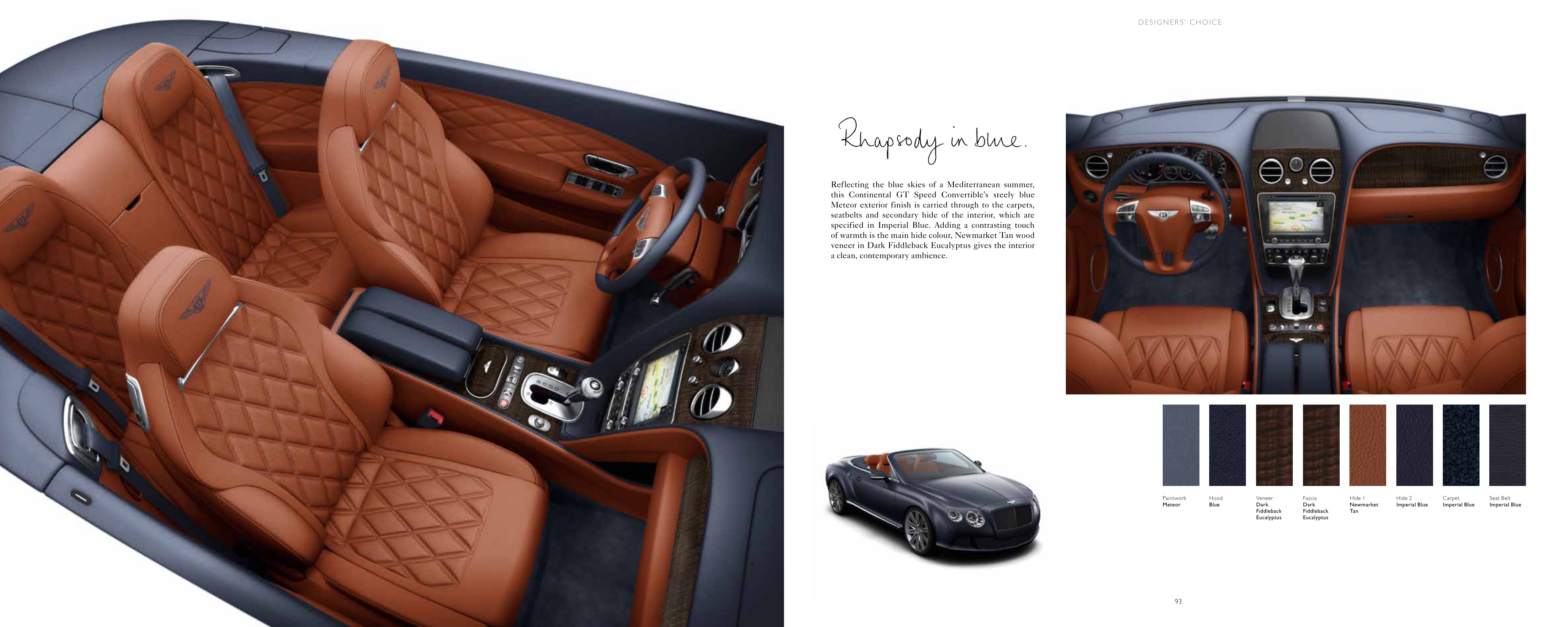 2013 Bentley Continental GTC Brochure Page 27